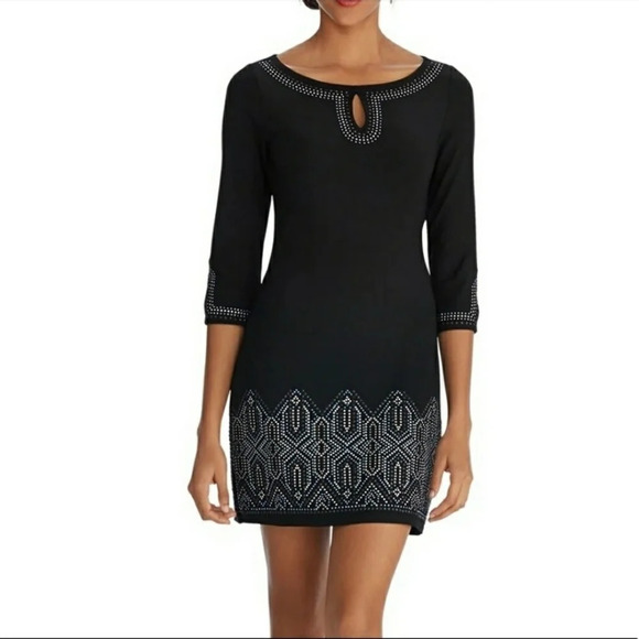 White House Black Market Studded Dress - Picture 2 of 9